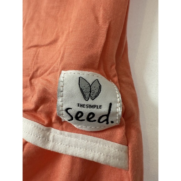 LOT OF 2 The Simple Seed Short Sleeve Romper 0-3 Month~Bamboo Viscose Blend  D79 - Picture 5 of 8